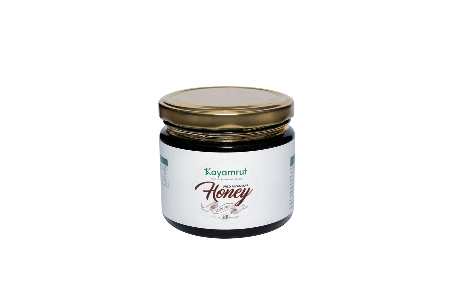 Kayamrut Honey - 100% Pure, Wild Myanmar Honey  (400 g)